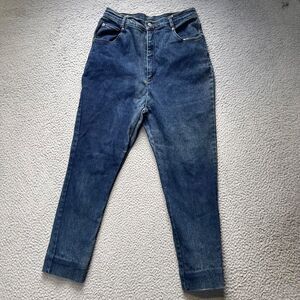 Jeantonics Jeans Womens Size 18 Blue Denim Tapered Skinny Dark Wash